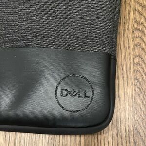 DELL Black & Dark Grey Laptop Bag. Measurements in pictures.